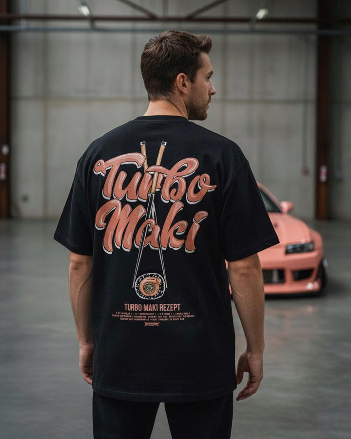 Turbo Maki - schwarz | Premium Shirt