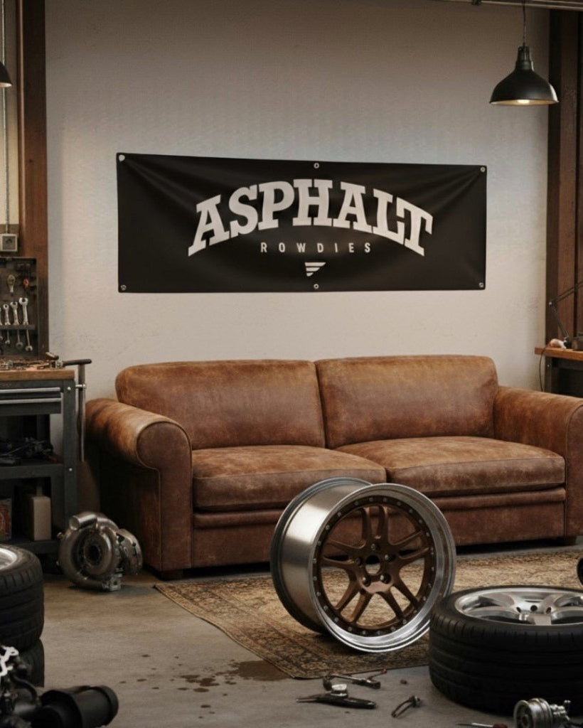 Banner | Asphalt [150cm x 50cm] - AsphaltRowdies