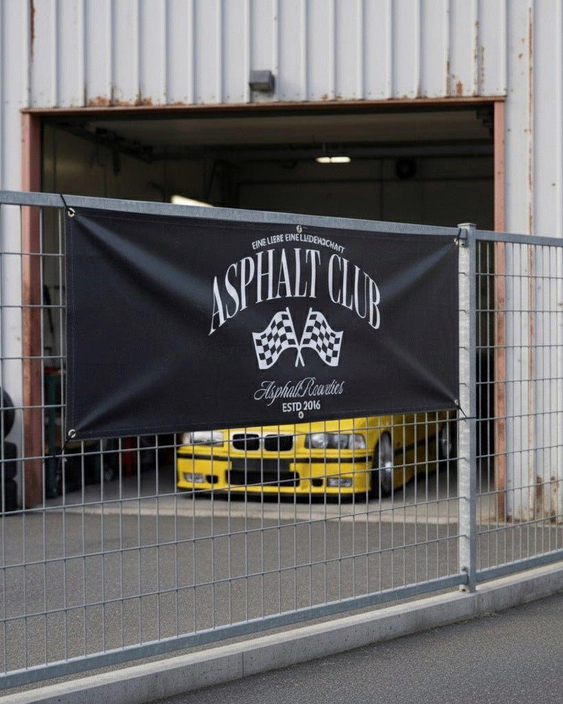 Banner | AsphaltClub [150cm x 50cm] - AsphaltRowdies